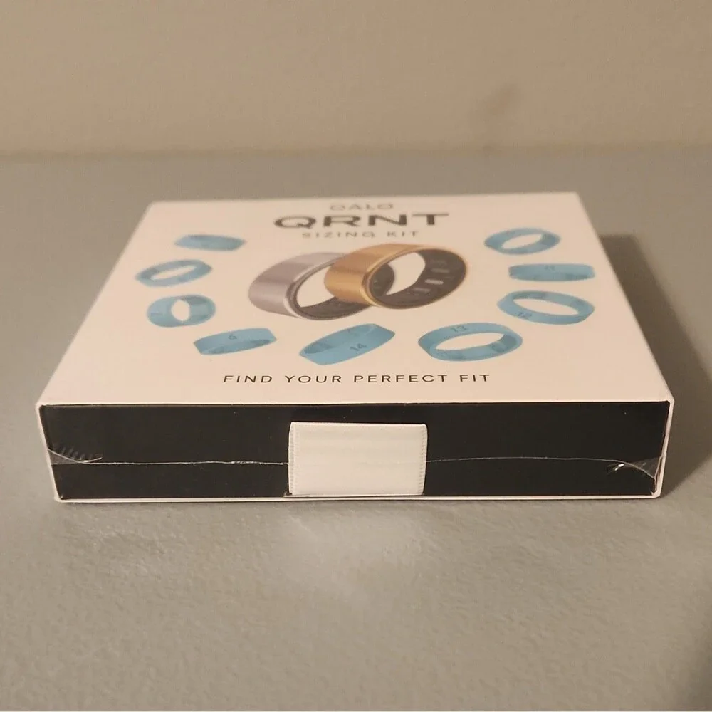QALO QRNT Smart Ring Sizing Kit Unisex Adults Finger Fit Guide